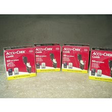accu chek guide test strips 4 boxes of 50 200 total sealed