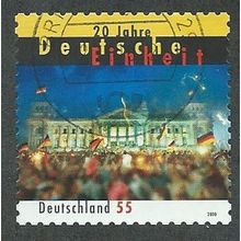 GER 2010 €0.55 (S/A) '20TH ANN REUNIFICATION OF GERMANY' FINE USED (EBID47-698)