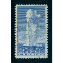 Used 744 5c Yellowstone National Park Very Fine C0623