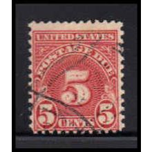 Used J83a 5c Postage Due Average K1456