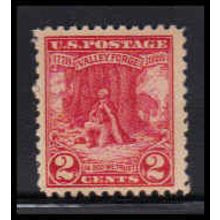 645 2c Valley Forge Just Clears MNH O1172