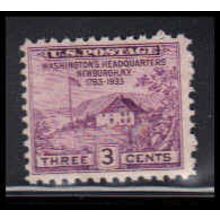 727 3c Washington's Hdqs Fine MNH O2529