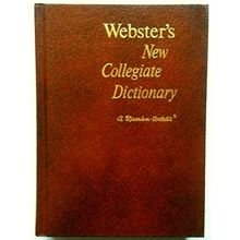 Webster's New Collegiate Dictionary Thumb Indexed - Various Authors