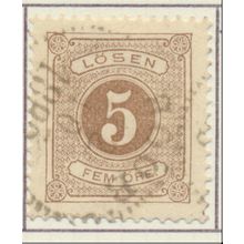 Sweden Stamp Scott #J14, Used