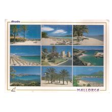 MALLORCA, SPAIN used postcard 1999 postmark multiview =