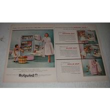 1956 Hotpoint Big Bin Refrigerator Ad