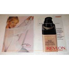 2000 Revlon Foundation Makeup Ad - Melanie Griffith