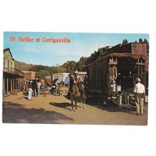 CORRIGANVILLE MOVIE RANCH, SIMI VALLEY, CALIFORNIA.. unused vintage postcard =