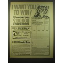 1966 Esso Oil Ad - I want you to win