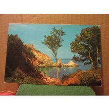 ANSTEY'S COVE, TORQUAY, DEVON used postcard PT III9 =