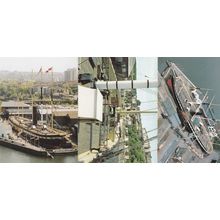 Great Britain Ship at Bath Avon After Restoration 3x Postcard s