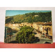 GARDA LAKE, MADERNO, ITALY used postcard 1964 postmark #