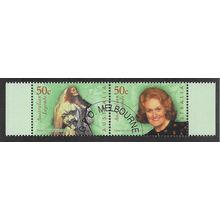 AUS 2004 (SE~TE PAIR) 50c 'AUSTRALIAN LEGENDS' FINE USED (EBID76-506)