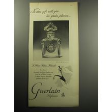 1957 Guerlain L'Heure Blueu Perfume Advertisement