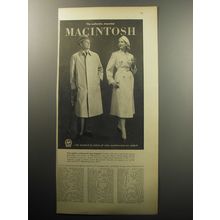 1957 Macintosh Coats Advertisement