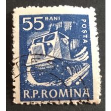 Romania 1960 55b Timber Tractor - CTO Stamp