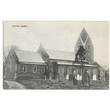 Flixton Church, Suffolk, Postcard.