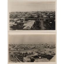 Punta Arenas Chile Aerial incl Magellan Straits 2x Old Postcard s