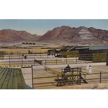 Canchas Tennis Courts at Antofagasta Chile Sports Club Old Postcard