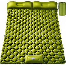Double Sleeping Pad, Ultralight 4" Extra-Thick Self Inflating Sleeping Mat for 2