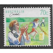 AUS 1989 70c 'SPORTS - CRICKET' FINE USED (EBID67-309)