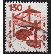 GERMANY BUND [1971] MiNr 0703 A ( O/used )