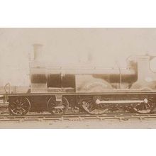 Ben Vrackie Pitlochry Antique Train Railway Real Photo Postcard