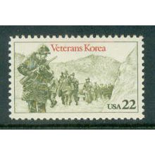 2152 22c Korean War Veterans Fine MNH MA2012