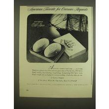 1945 Old Spice Soap Ad - American favorite for overseas requests