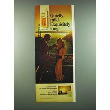 1970 Raleigh Cigarettes Ad - Quietly mild. Exquisitely Long