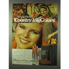 1978 Maybelline Moisture Whip Lipstick Ad - Country Inn