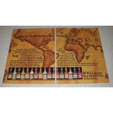 1983 Bols Liqueurs Ad - Where In The World Does Bols Get Its Taste?