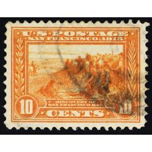 400A, Used 10¢ XF GEM - Pretty Stamp - Stuart Katz