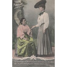 Your Fortune Romany Gypsy Palmistry Rare Occult Antique Postcard