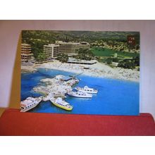 AERIAL VIEW, HOTEL PLAYA, CAMP DE MAR, MALLORCA, SPAIN .used postcard #