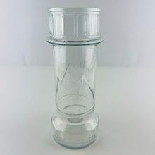 Red Lobster Lighthouse Embossed Tall Drinking Glass 7.5” 16 oz Heavy Clear