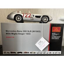 CMC M-066 Mercedes Benz 300 SLR Mille Miglia Sieger 1955, W196S OVP Signed, MINT