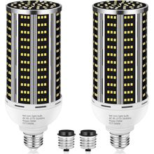100W 2 Pack LED Corn Light Bulb,(1000W Equivalent )Commercial Grade Daylight 500