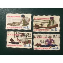 ICOLLECTZONE US 1717-20 VF used. Complete Set