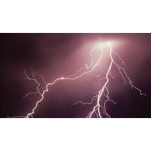 Lightning Over the Snake River Valley, Idaho Art Gallery Poster Canvas Print Wal