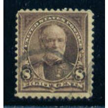 Used 272 8c William T. Sherman Barely Clears M03989