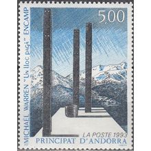 Andorre Français 1993 Michel 460 Neuf ** Cote (2008) 3.00 € Art Michael Warren