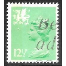 1958-69 Wales Definitive - SG W37 12½p QEII C5-