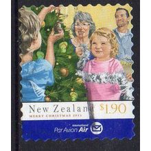 New Zealand 2013 Christmas - Decorating the Tree $1.90 s/a Int Post Used