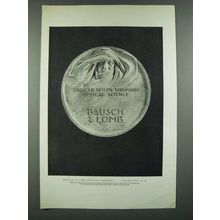 1919 Bausch & Lomb Ad - To Greater Vision Through Optical Science