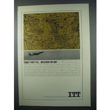 1962 ITT Communications Ad - Today They Fly