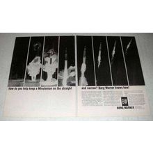 1963 Borg-Warner Air Force Minuteman Missile Ad
