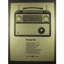 1964 General Electric Model P-990 Transistor Radio Ad