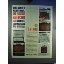 1964 General Electric Model J-786 P-7 Oven Ad