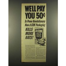 1964 d-Con Ad - Kills Rats and Mice